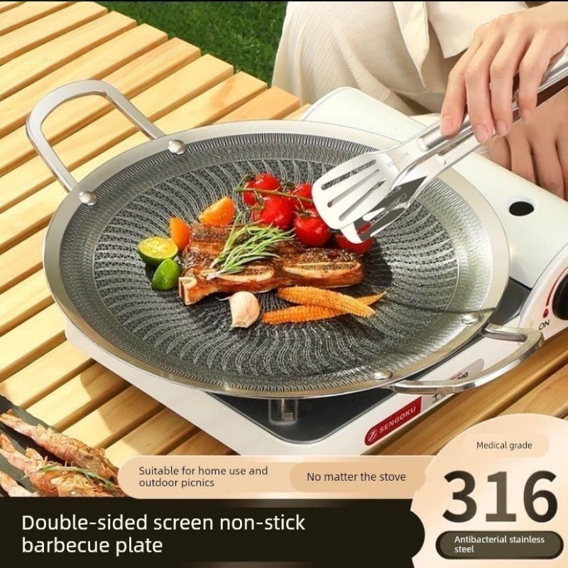Camp Cooking Set - 316 Stainless Steel Multifunctional Cooking BBQ