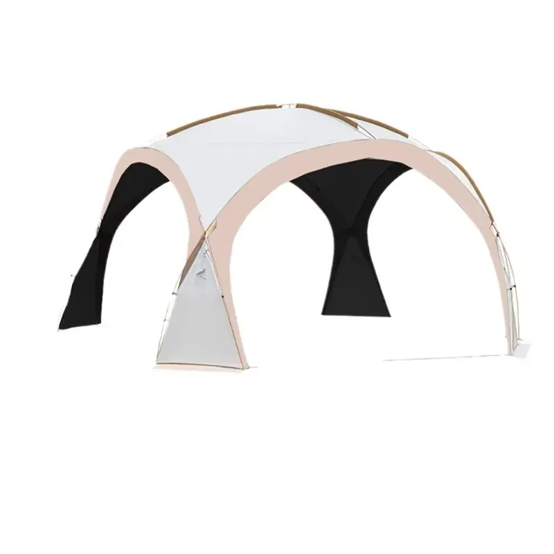 Outdoor Camping Gear - Explorer Black Vinyl Dome Tent Outdoor