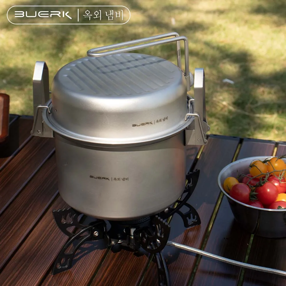 Camp Cooking Set - Outdoor Camping Multi Functional Steaming and
