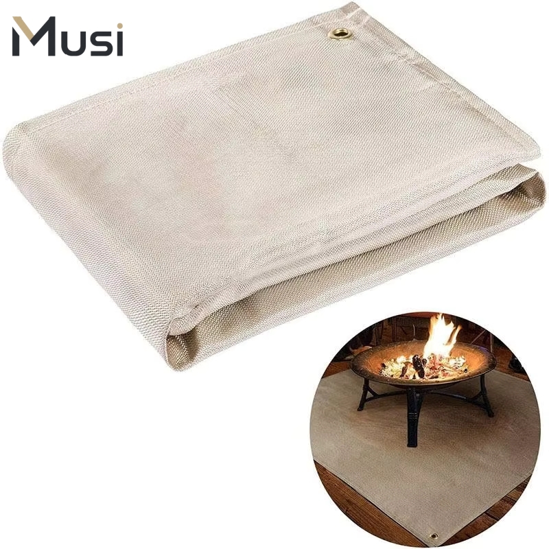 BBQ Grill Mat Fireproof Insula - Outdoor Camping Heated Blanket ulasan dan harga