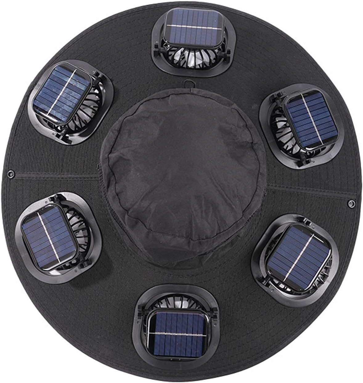 2026 Hot Summer 6 Fans Visor C - Outdoor Camping Fans ulasan dan harga