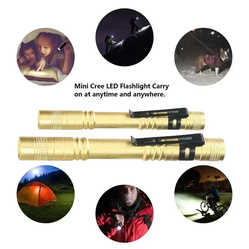 Mini Portable LED Pen Light wi - Outdoor Camping Light Portable ulasan dan harga
