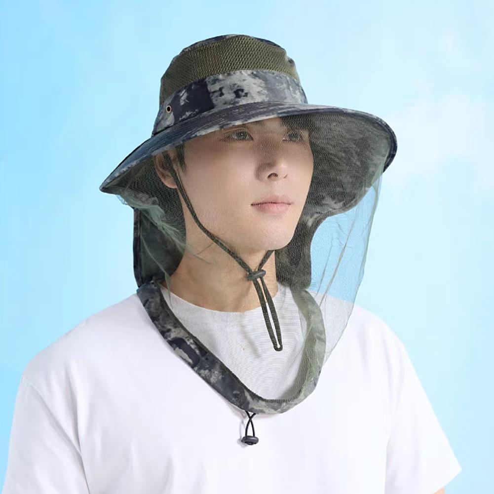 Anti Mosquito Fishing Cap Outd - Outdoor Camping Bug Zapper ulasan dan harga
