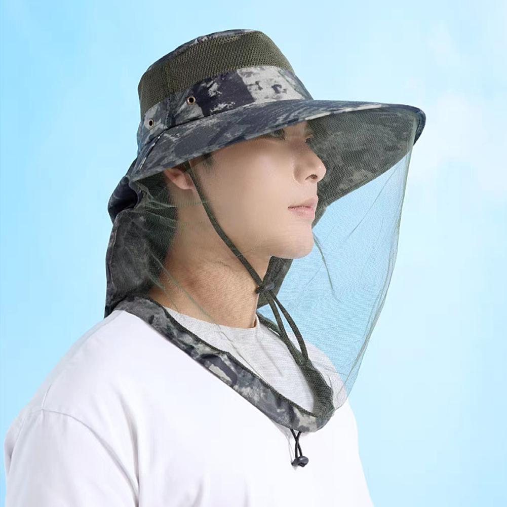 Anti Mosquito Fishing Cap Outd - Outdoor Camping Bug Zapper ulasan dan harga