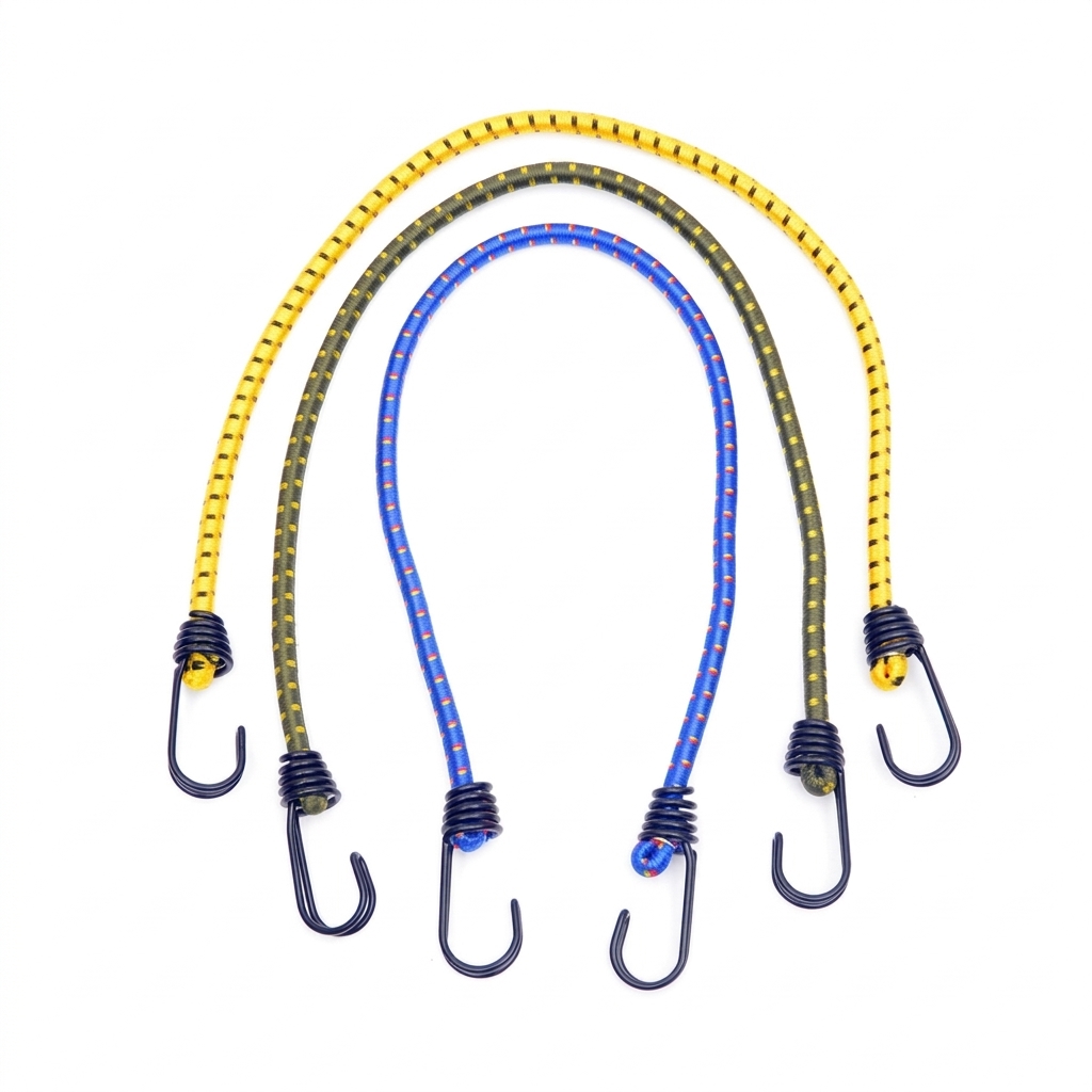 60cm Bungee Cord Elastic Rubbe - Outdoor Camping Extension Cord ulasan dan harga