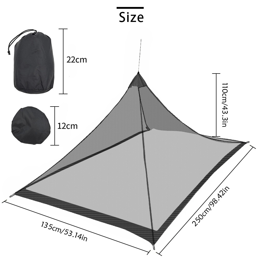 Camping Mosquito Net Tent Pyra - Outdoor Camping Bug Zapper ulasan dan harga