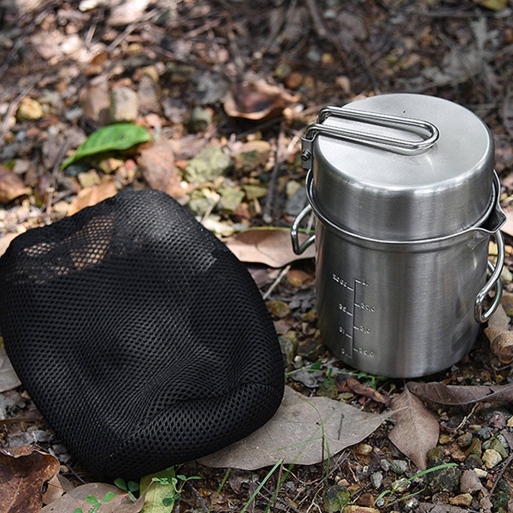 Durable Stainless Steel Campin - Camp Cooking Set ulasan dan harga