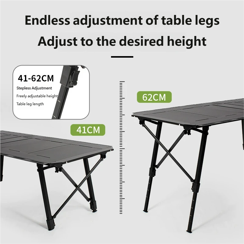 Portable Aluminum Alloy Igt Ta - Outdoor Camping Folding Table ulasan dan harga
