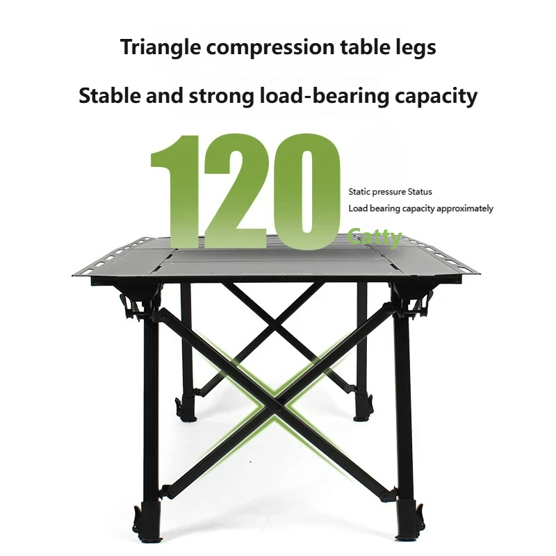 Portable Aluminum Alloy Igt Ta - Outdoor Camping Folding Table ulasan dan harga