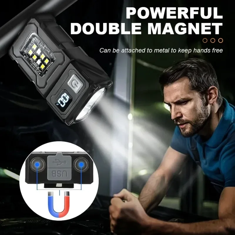 Mini LED Handheld Flashlights  - Outdoor Camping Lantern ulasan dan harga