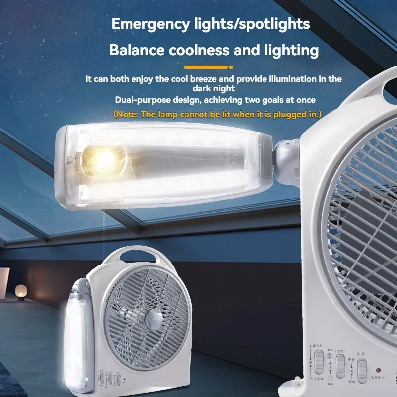Portable 10inch Energy Saving  - Outdoor Camping Fans ulasan dan harga