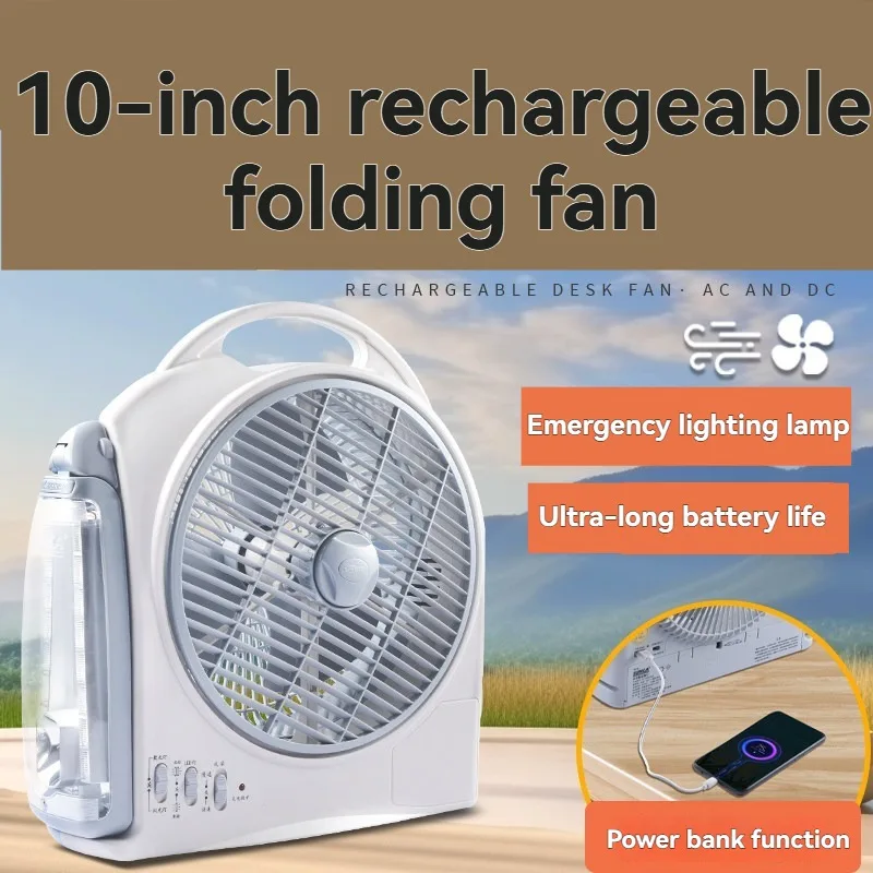 Portable 10inch Energy Saving  - Outdoor Camping Fans ulasan dan harga