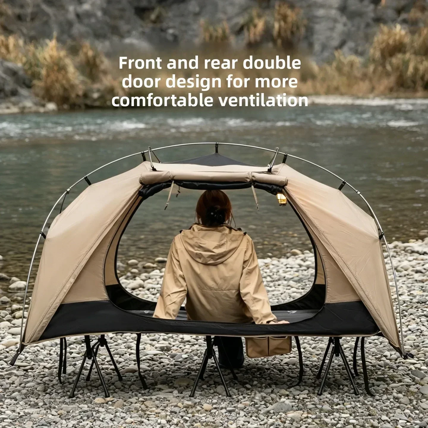 Mountainhiker Camping Cot Tent - Outdoor Camping Bug Zapper ulasan dan harga