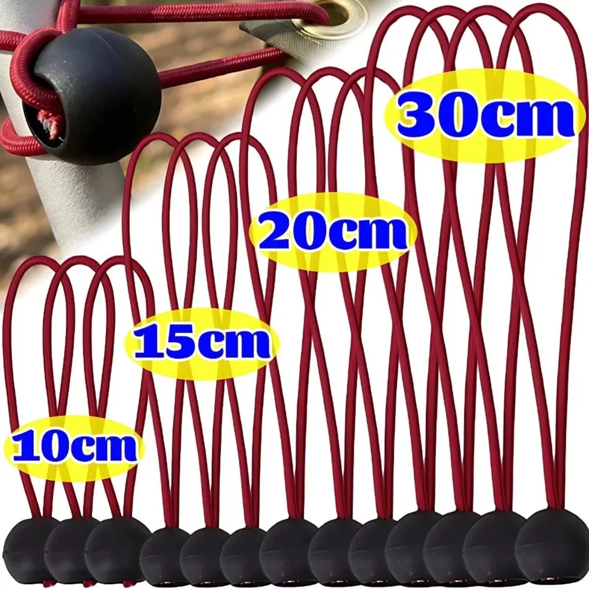 Multifunctional Bungee Cord Te - Outdoor Camping Extension Cord ulasan dan harga