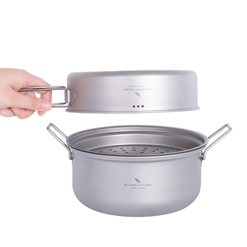 Boundless Voyage Titanium Stea - Camp Cooking Set ulasan dan harga