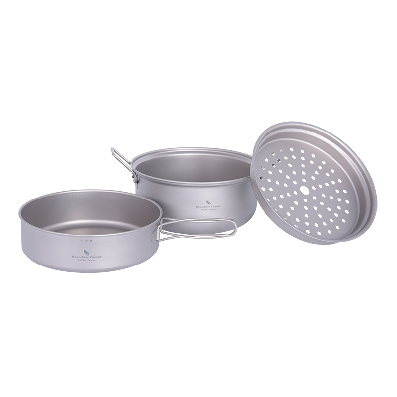 Boundless Voyage Titanium Stea - Camp Cooking Set ulasan dan harga