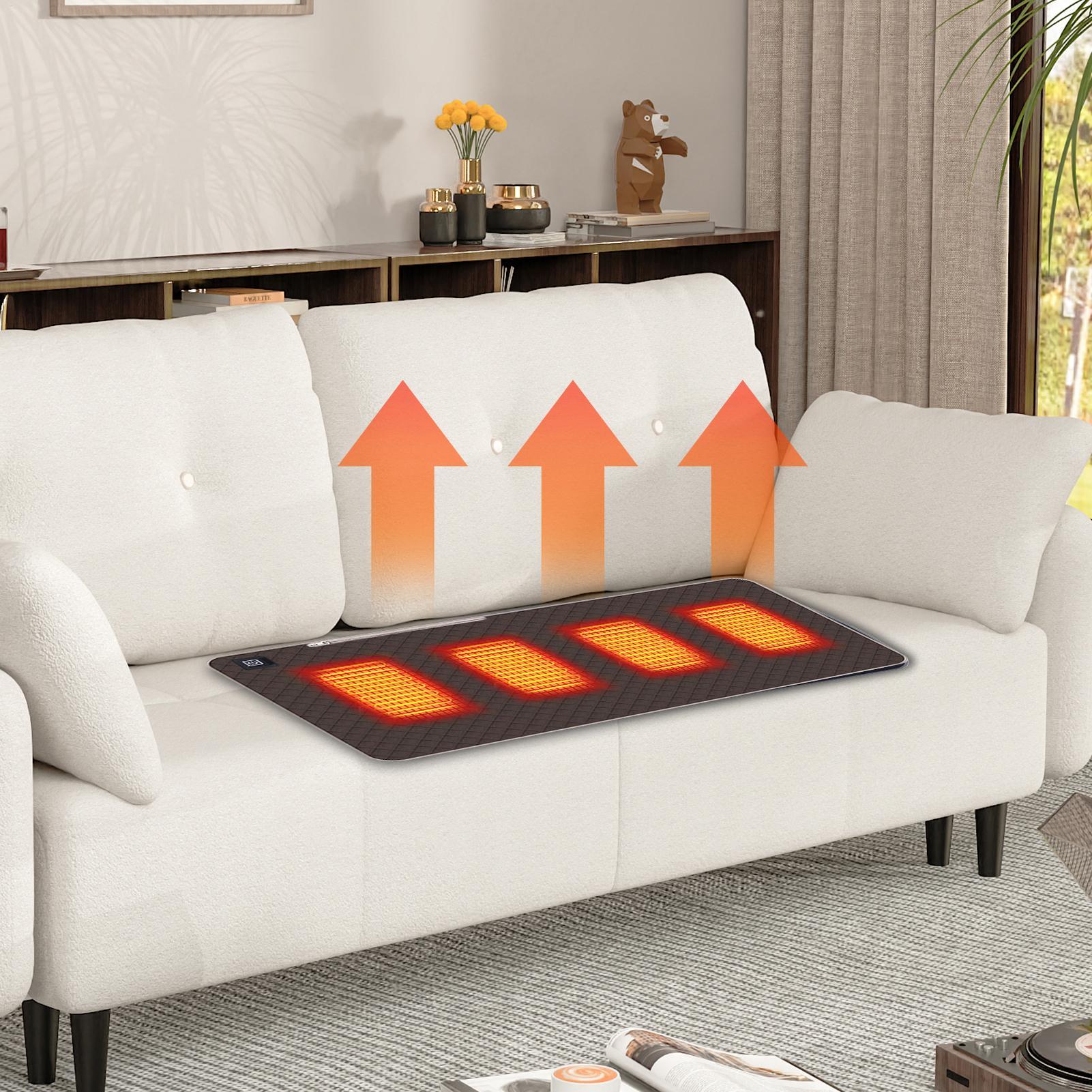 4 Heated Areas Camping Chair H - Outdoor Camping Heated Blanket ulasan dan harga