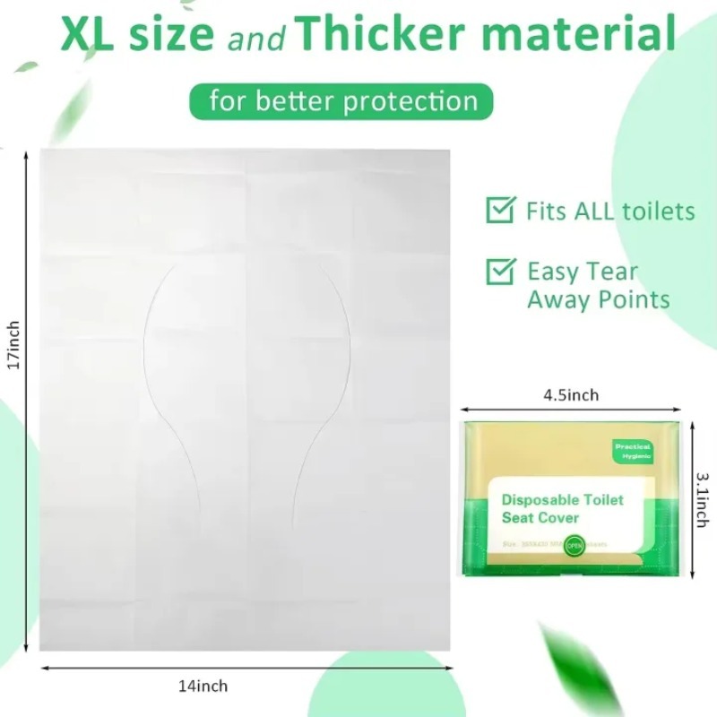 10-120PCS Disposable Toilet Se - Outdoor Camping Carpet ulasan dan harga