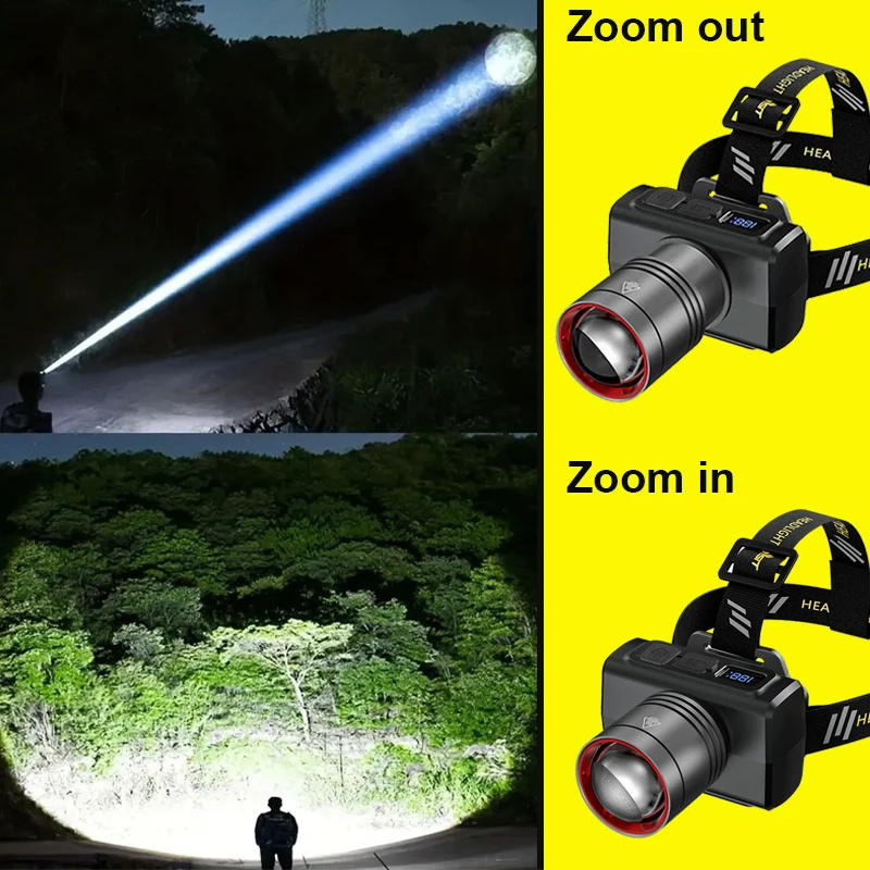 2026 LED digital Rechargeable  - Outdoor Camping Lantern ulasan dan harga