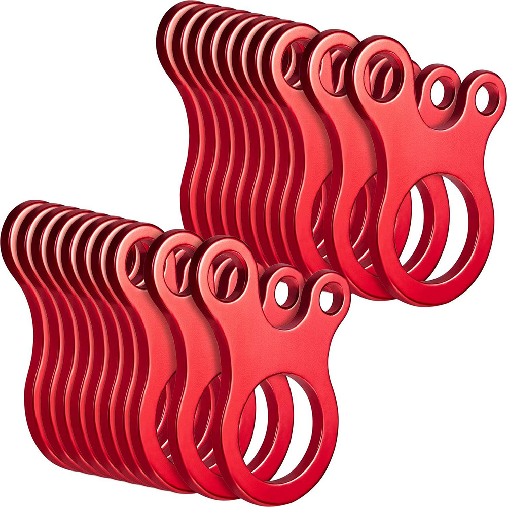 5/20pcs Tent Rope Buckles 3 Ho - Outdoor Camping Extension Cord ulasan dan harga