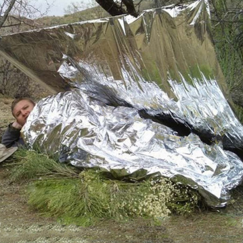 1-10PCS Emergency Thermal Blan - Outdoor Camping Carpet ulasan dan harga