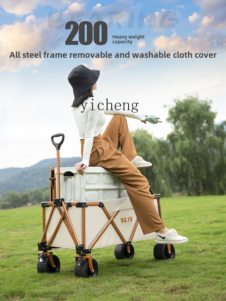 XL grazing camping cart foldin - Outdoor Camping Folding Table ulasan dan harga