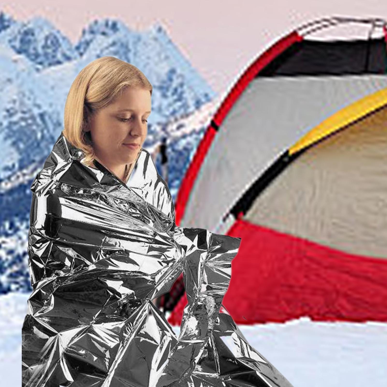 Emergent Blanket Thermal Outdo - Outdoor Camping Heated Blanket ulasan dan harga