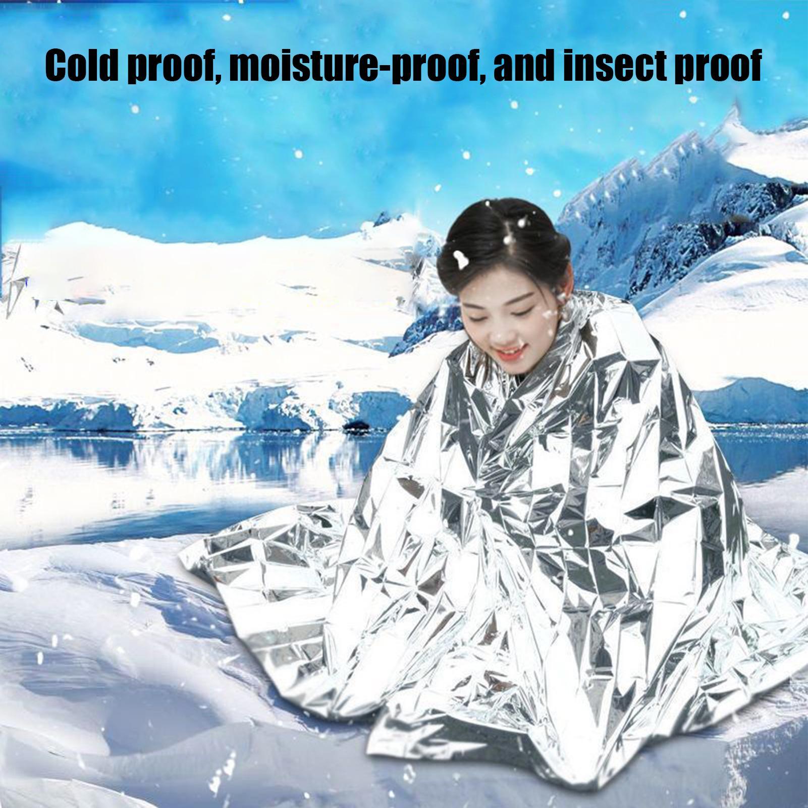 Emergent Blanket Thermal Outdo - Outdoor Camping Heated Blanket ulasan dan harga