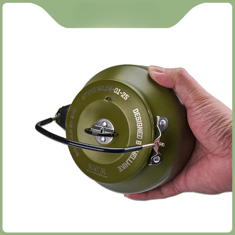 Outdoor Water Kettle Mini 0.8L - Outdoor Camping Solo ulasan dan harga
