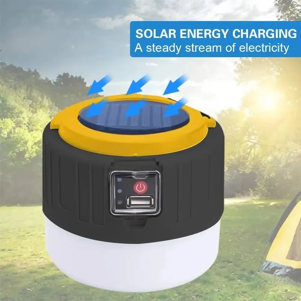 Solar Camping Lantern Recharge - Outdoor Camping Light Portable ulasan dan harga