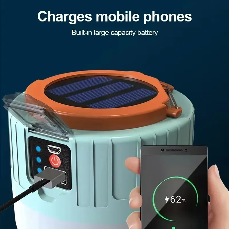 Solar Camping Lantern Recharge - Outdoor Camping Light Portable ulasan dan harga
