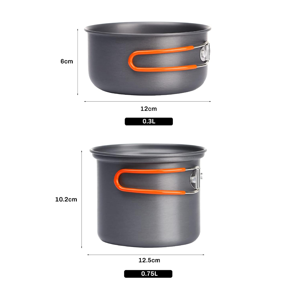 Fire Maple FMC-207 Cooking Set - Outdoor Camping Solo ulasan dan harga