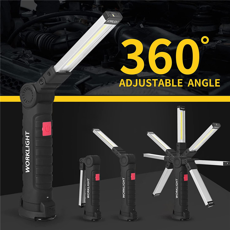 Portable Fold LED Flashlight S - Outdoor Camping Light Portable ulasan dan harga