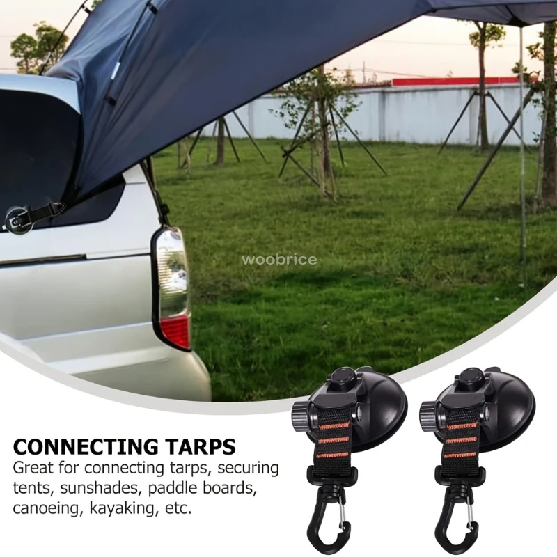 1/8 Pcs Tent Suction Cups, Pow - Outdoor Camping House ulasan dan harga