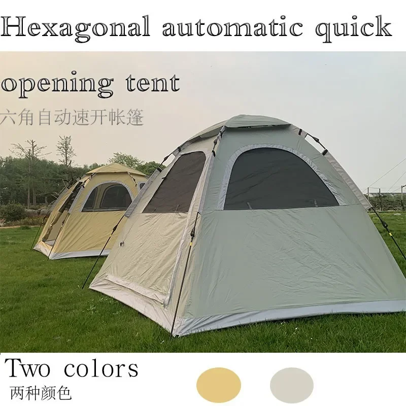 Portable double-layer picnic c - Outdoor Camping Tent Waterproof ulasan dan harga