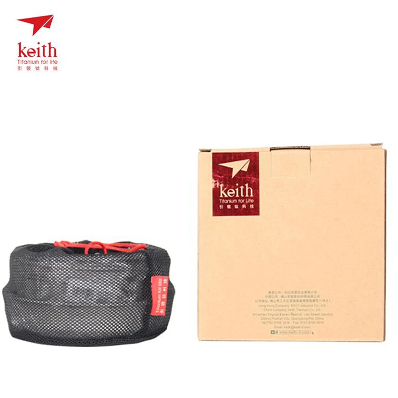 Keith 3PCS Titanium Cookware P - Camp Cooking Set ulasan dan harga