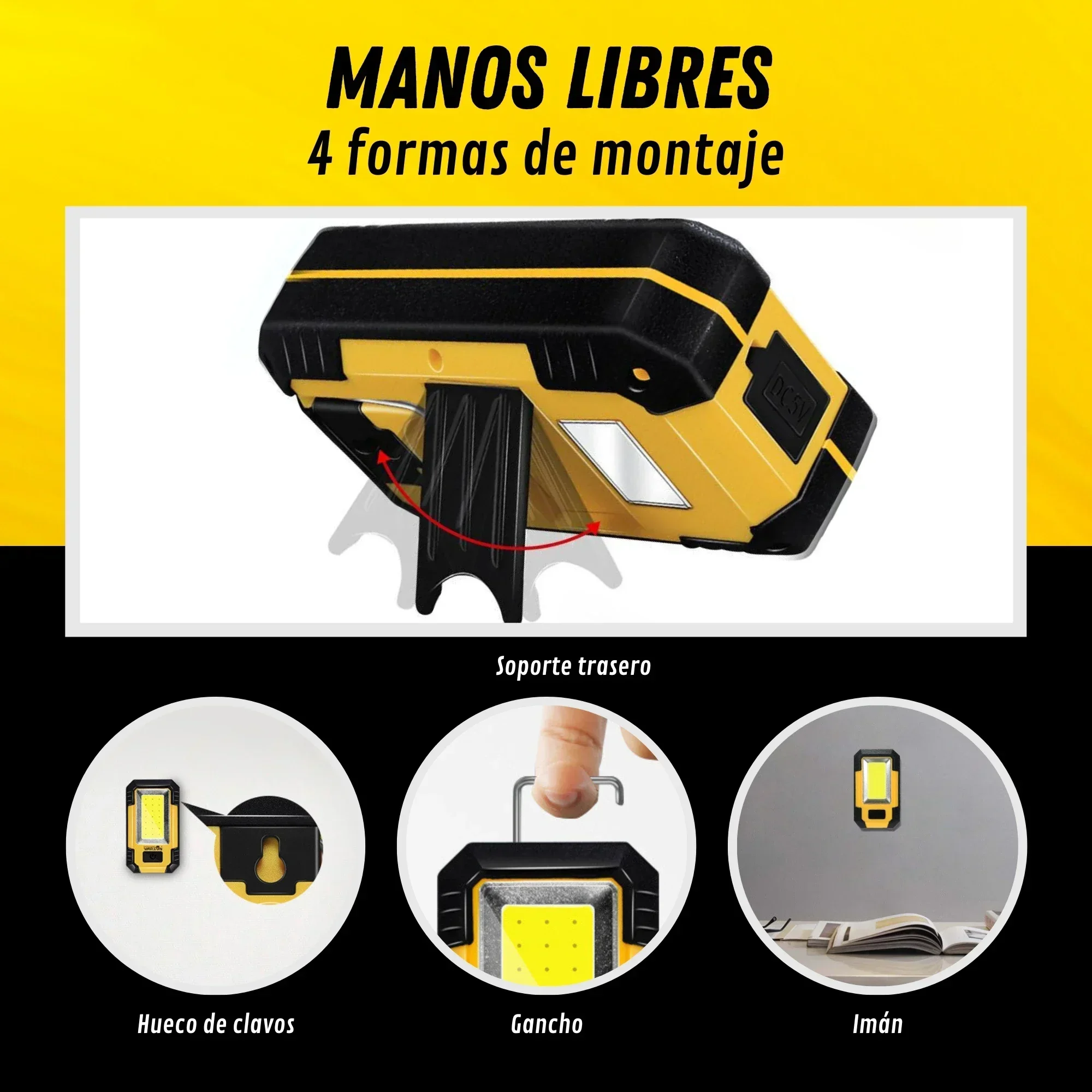 Rechargeable 4000MaH Work Ligh - Outdoor Camping Light Portable ulasan dan harga