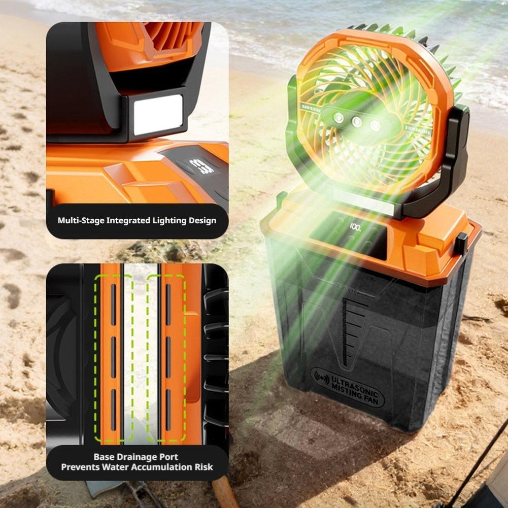 New Outdoor Misting Fan Campin - Outdoor Camping Fans ulasan dan harga