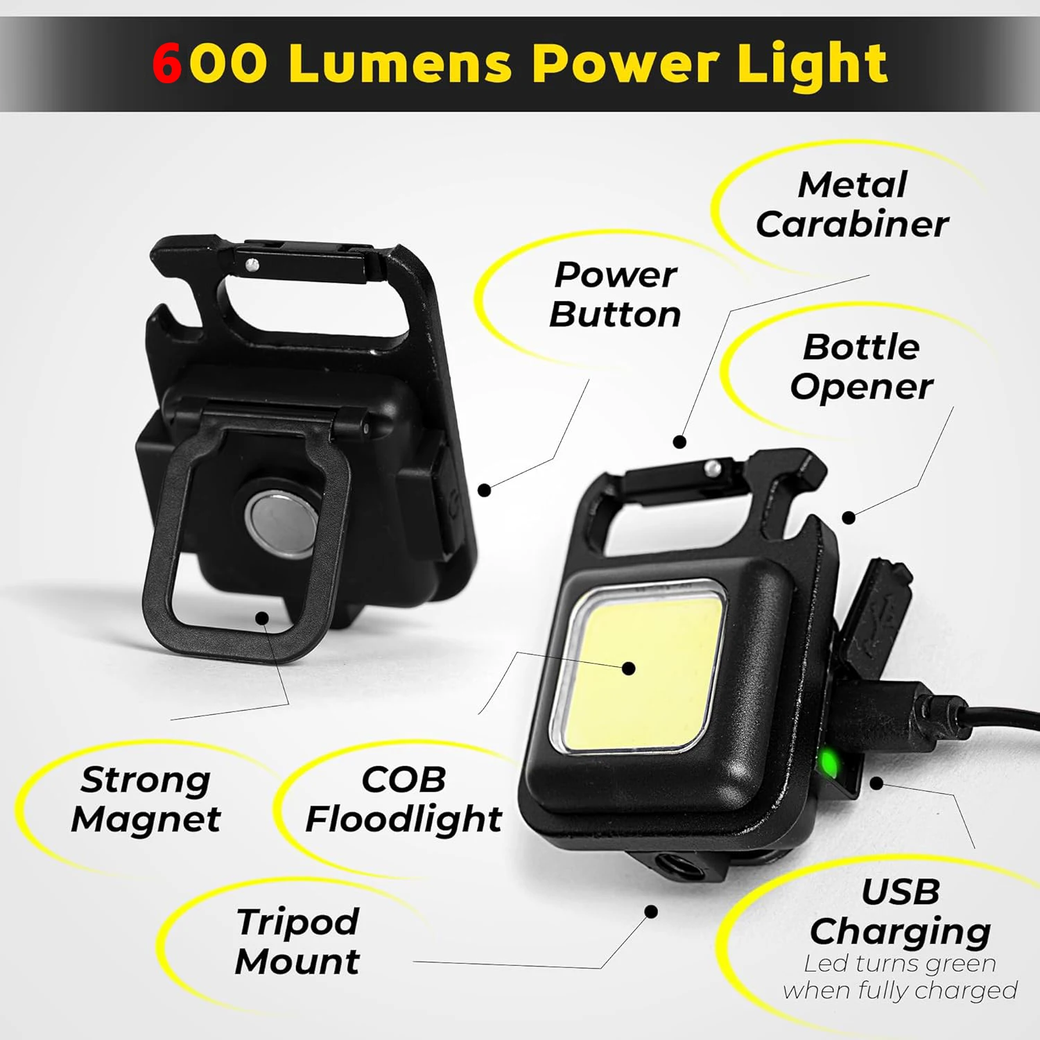 Portable Keychain Light Mini M - Outdoor Camping Lantern ulasan dan harga