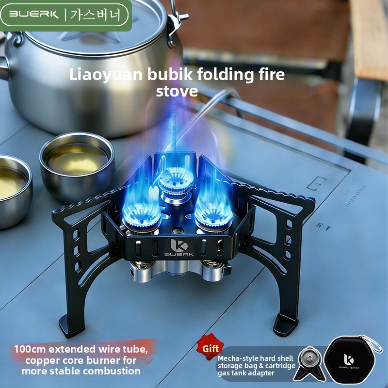 Portable Folding Camping Gas S - Outdoor Camping Solo ulasan dan harga