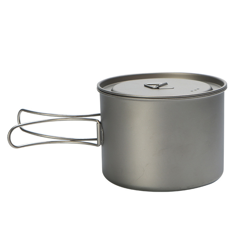 Outdoor Picnic Titanium Cookin - Camp Cooking Set ulasan dan harga