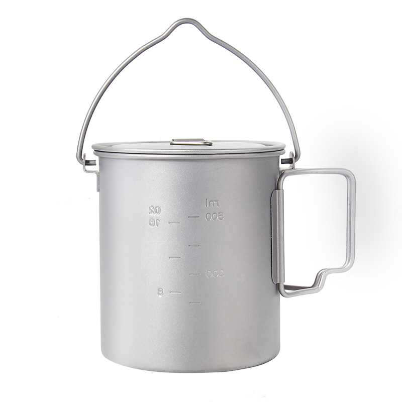 Outdoor Picnic Titanium Cookin - Camp Cooking Set ulasan dan harga
