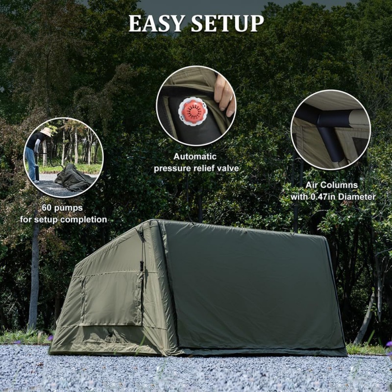 Outdoor Automatic Inflatable C - Outdoor Camping Tent Waterproof ulasan dan harga