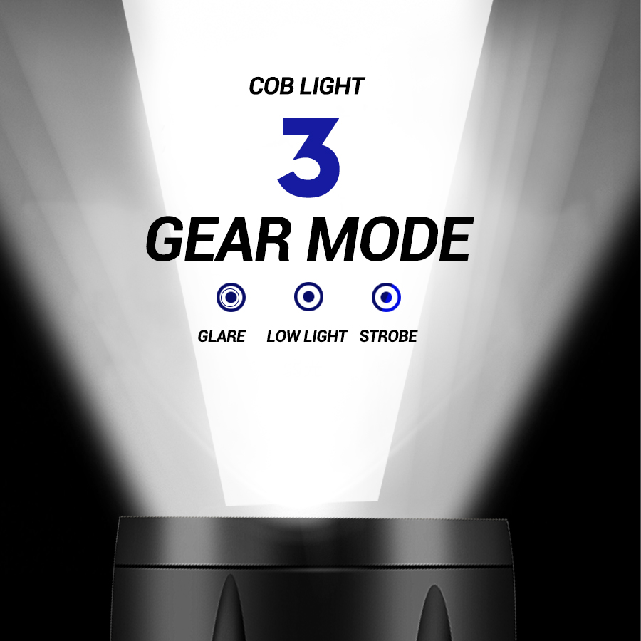 Mini LED Flashlight COB Floodl - Outdoor Camping Light Portable ulasan dan harga