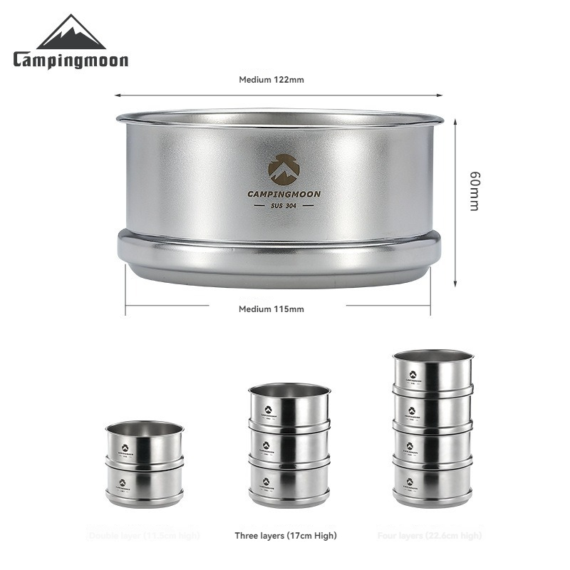 CAMPINGMOON Outdoor Camping Pi - Camp Cooking Set ulasan dan harga