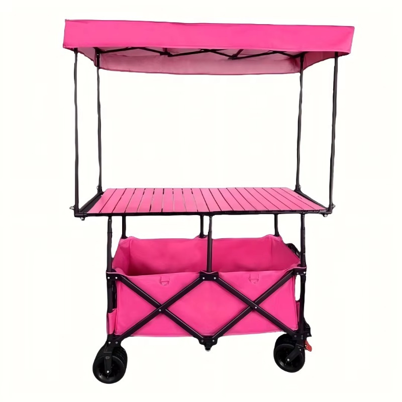 Stall Folding Steel Table Trol - Outdoor Camping Folding Table ulasan dan harga