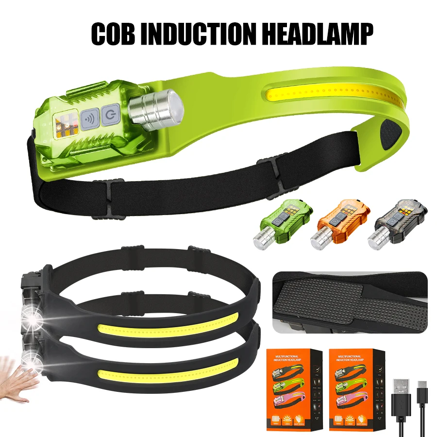 Powerful LED Headlamp Portable - Outdoor Camping Light Portable ulasan dan harga