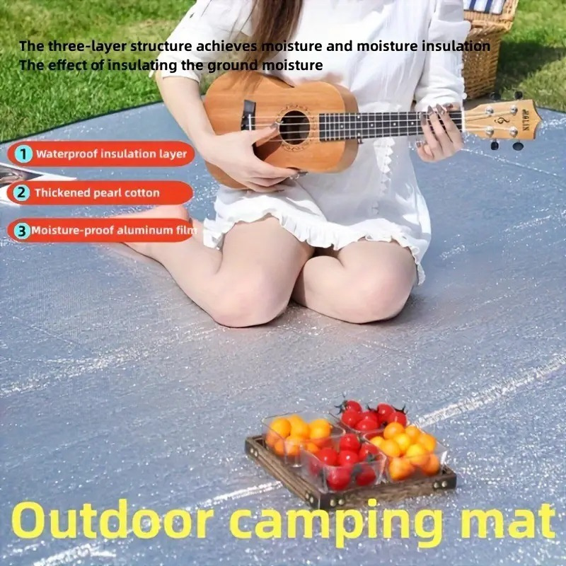 Camping Mat Foam Foil Blanket  - Outdoor Camping Heated Blanket ulasan dan harga