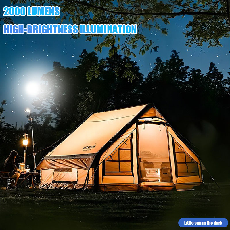 VOLODYMYR LED Camping Tent Lig - Outdoor Camping Tent Waterproof ulasan dan harga