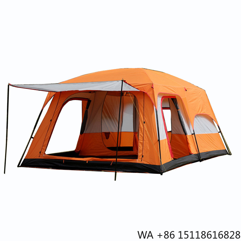 Outdoor Camping Tent with Two  - Outdoor Camping Tent Waterproof ulasan dan harga